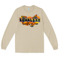 Mushroom Equality hurts no one Long Sleeve Tee - FaDigitalArtStudio