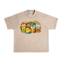 French Oak school bus coffee cups Urban Heavy Tee - OliviaCreatesArt