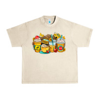Sandshell school bus coffee cups Urban Heavy Tee - OliviaCreatesArt