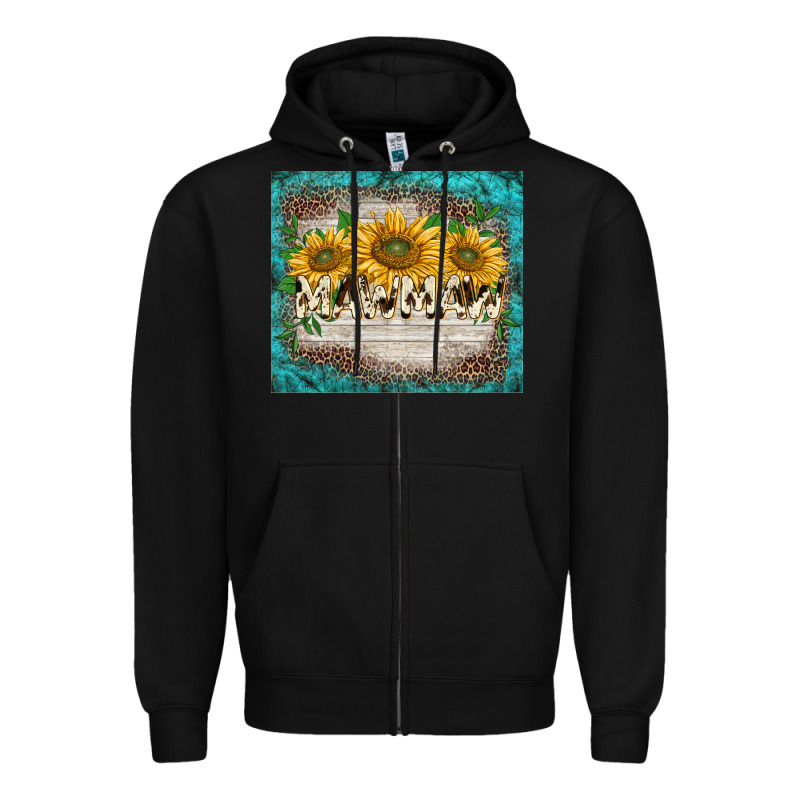 Western Mother's Day Mawmaw Tumbler Zipper Hoodie by BarkalooDesign | Teevron
