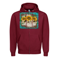Burgundy western mother's day mawmaw tumbler Zipper Hoodie - BarkalooDesign