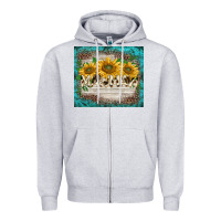 Heather Grey western mother's day mawmaw tumbler Zipper Hoodie - BarkalooDesign