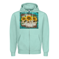 Seafoam western mother's day mawmaw tumbler Zipper Hoodie - BarkalooDesign