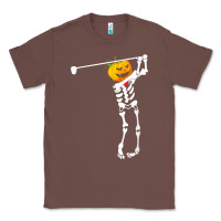 Chestnut Golf Skeleton Pumpkin Halloween Shirt Classic Tee - maiPhamDesign