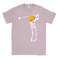 Lilac Golf Skeleton Pumpkin Halloween Shirt Classic Tee - maiPhamDesign