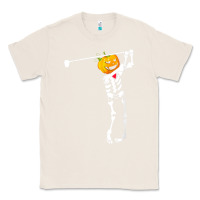 Natural Golf Skeleton Pumpkin Halloween Shirt Classic Tee - maiPhamDesign