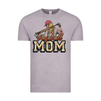 Vintage Zinc Baseball mom Vintage Tee - HowdyJamesFarm