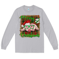 Moon Dust merry christmas baby pig Long Sleeve Tee - RanaPortraitStore