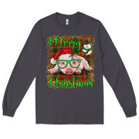 Smoke merry christmas baby pig Long Sleeve Tee - RanaPortraitStore