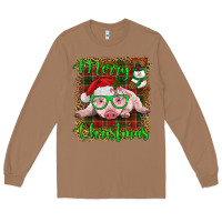 Toasted Coconut merry christmas baby pig Long Sleeve Tee - RanaPortraitStore