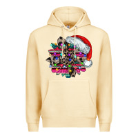 Pina Colada serape and leopard christmas Premium Hoodie - CowhideDigitalArt