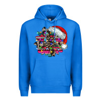 True Royal serape and leopard christmas Premium Hoodie - CowhideDigitalArt