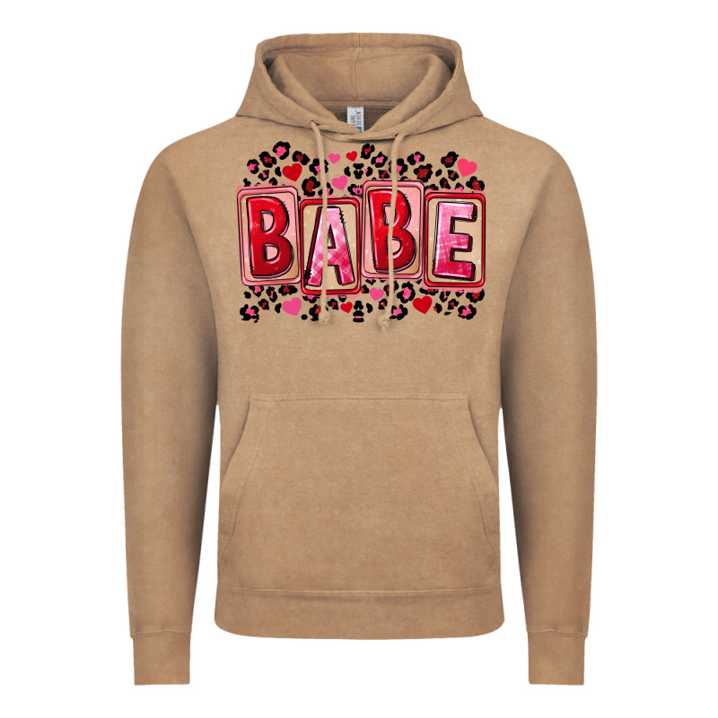 Valentine's Day Babe Vintage Hoodie by FaDigitalArtStudio | Teevron