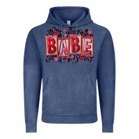 Vintage Denim Valentine's Day babe Vintage Hoodie - FaDigitalArtStudio