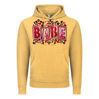 Vintage Mustard Valentine's Day babe Vintage Hoodie - FaDigitalArtStudio