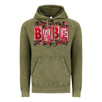 Vintage Olive Valentine's Day babe Vintage Hoodie - FaDigitalArtStudio