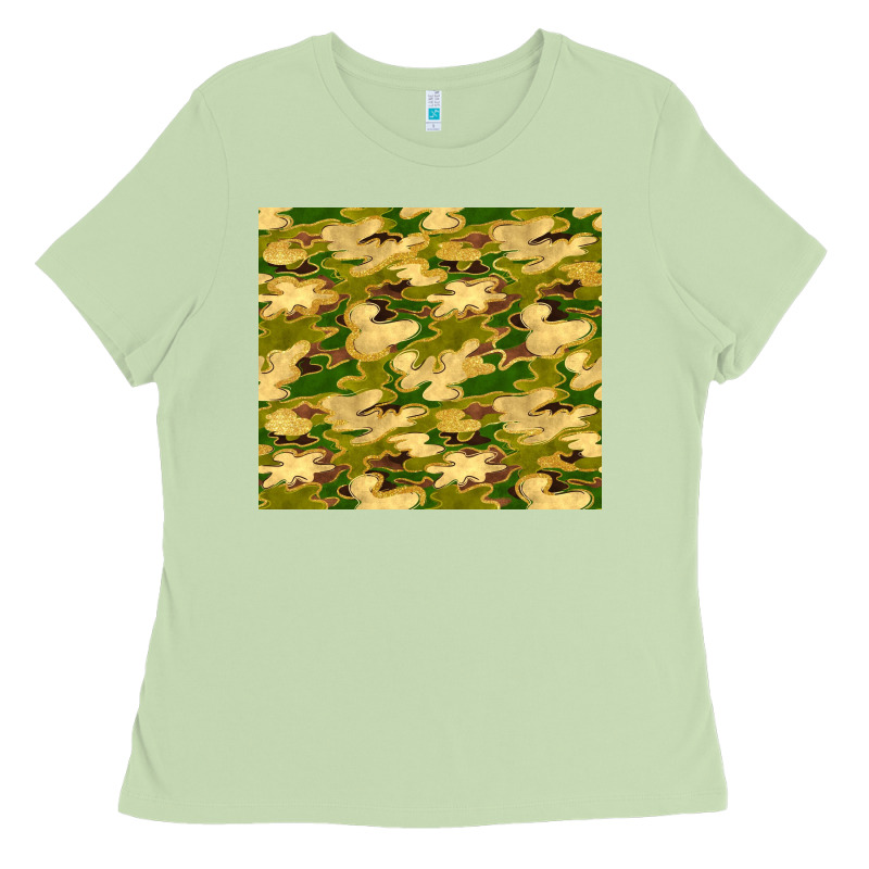 Camouflage With Glitter Ladies Tee by TumblerDesignByShophia | Teevron