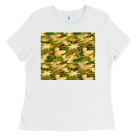 White camouflage with glitter Ladies Tee - TumblerDesignByShophia