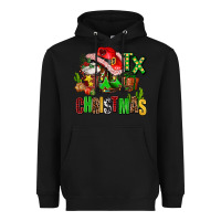 Black tx christmas cowgirl Heavyweight Hoodie - AdoDesignShop