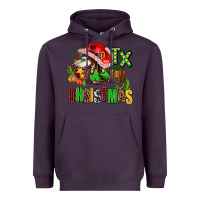 Plum tx christmas cowgirl Heavyweight Hoodie - AdoDesignShop