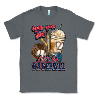 Charcoal Heather Grab your joe lets go baseball Classic Tee - HowdyJamesFarm