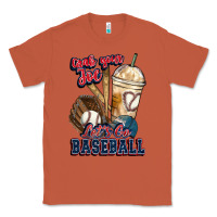 Copper Grab your joe lets go baseball Classic Tee - HowdyJamesFarm