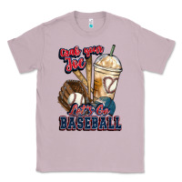 Lilac Grab your joe lets go baseball Classic Tee - HowdyJamesFarm