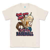 Natural Grab your joe lets go baseball Classic Tee - HowdyJamesFarm