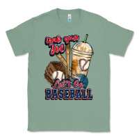 Sage Grab your joe lets go baseball Classic Tee - HowdyJamesFarm