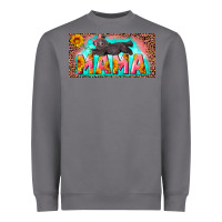 Storm mama with baby bear and leopard license plate Heavyweight Sweatshirt - Artiststas