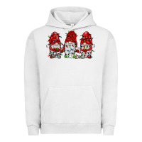 Pigment Lunar Rock gnome with christmas lights Urban Hoodie - JahusDesignShop