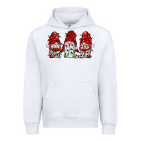 White gnome with christmas lights Urban Hoodie - JahusDesignShop