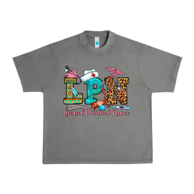 Licensed Practical Nurse Urban Heavy Tee by OliviaCreatesArt | Teevron