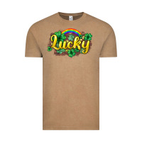 Vintage Coffee Lucky St. Patrick's Day Vintage Tee - HowdyJamesFarm