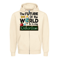 Sandshell the future of the world is in my classroom Zipper Hoodie - BarkalooDesign
