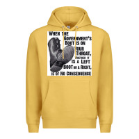 Antique Gold Vintage Retro Anarchy Day Gift Premium Hoodie - maiPhamDesign
