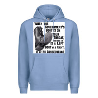 Colony Blue Vintage Retro Anarchy Day Gift Premium Hoodie - maiPhamDesign