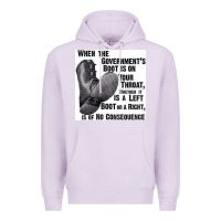 Lilac Vintage Retro Anarchy Day Gift Premium Hoodie - maiPhamDesign
