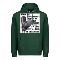 Sports Green Vintage Retro Anarchy Day Gift Premium Hoodie - maiPhamDesign