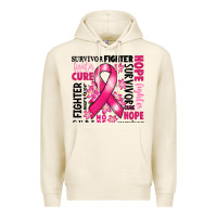 Tofu survivor breast cancer ribbon Premium Hoodie - RanaPortraitStore