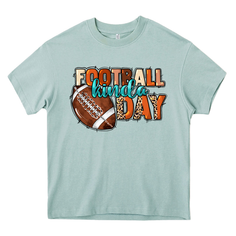 Football Kinda Day Heavy Core Tee by NancyCooperArtShop | Teevron