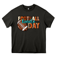 Asphalt Football kinda day Heavy Core Tee - NancyCooperArtShop
