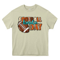 Mossy Football kinda day Heavy Core Tee - NancyCooperArtShop