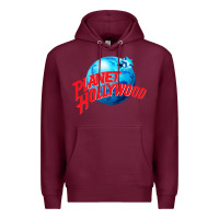 Burgundy planet hollywood restaurant Premium Hoodie - maiPhamDesign