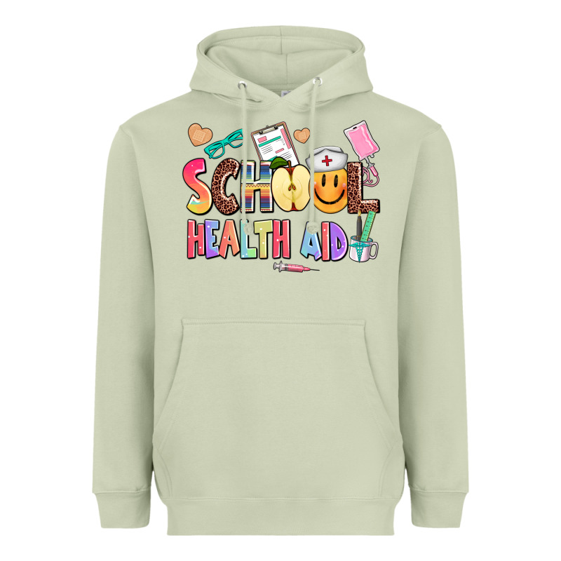 School Healt Aid Heavyweight Hoodie by AdoDesignShop | Teevron