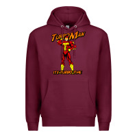 Burgundy turbo man Premium Hoodie - maiPhamDesign
