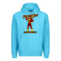 Ocean Blue turbo man Premium Hoodie - maiPhamDesign
