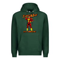 Sports Green turbo man Premium Hoodie - maiPhamDesign