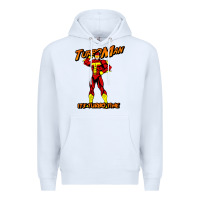 White turbo man Premium Hoodie - maiPhamDesign