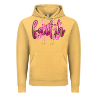 Vintage Mustard Faith Breast Cancer Vintage Hoodie - FaDigitalArtStudio
